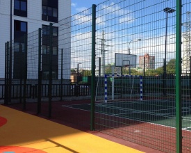 3D заборы для спортивной площадки 60 метров фото в Гулькевичах