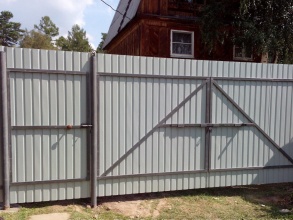 Забор с воротами и калиткой 100 метров фото в Гулькевичах