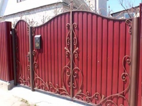 Калитка - пример 1 фото в Гулькевичах