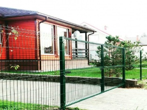 3D заборы для частного дома 150 метров фото под ключ