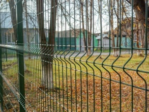 3D заборы для школы 100 метров фото цена за метр